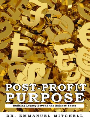 cover image of Post-Profit Purpose